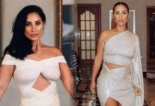 Francelys, esposa de Romeo Santos, estuvo presente en el concierto de Bad Bunny en RD